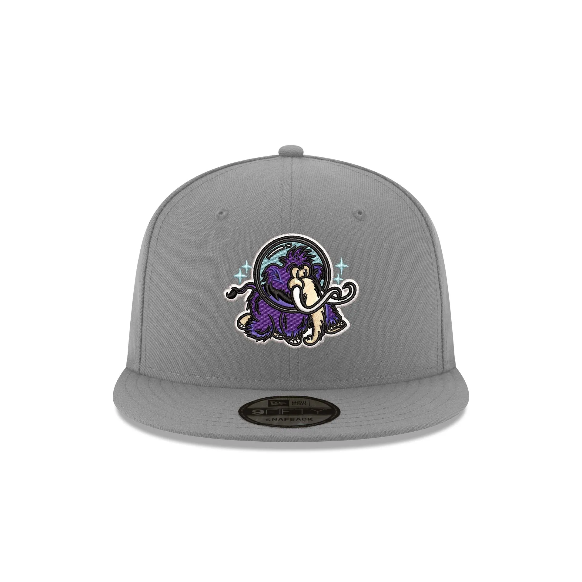 Erie Moon Mammoths Gray 9FIFTY Snapback Hat sold by New Era product image thumbnail 2