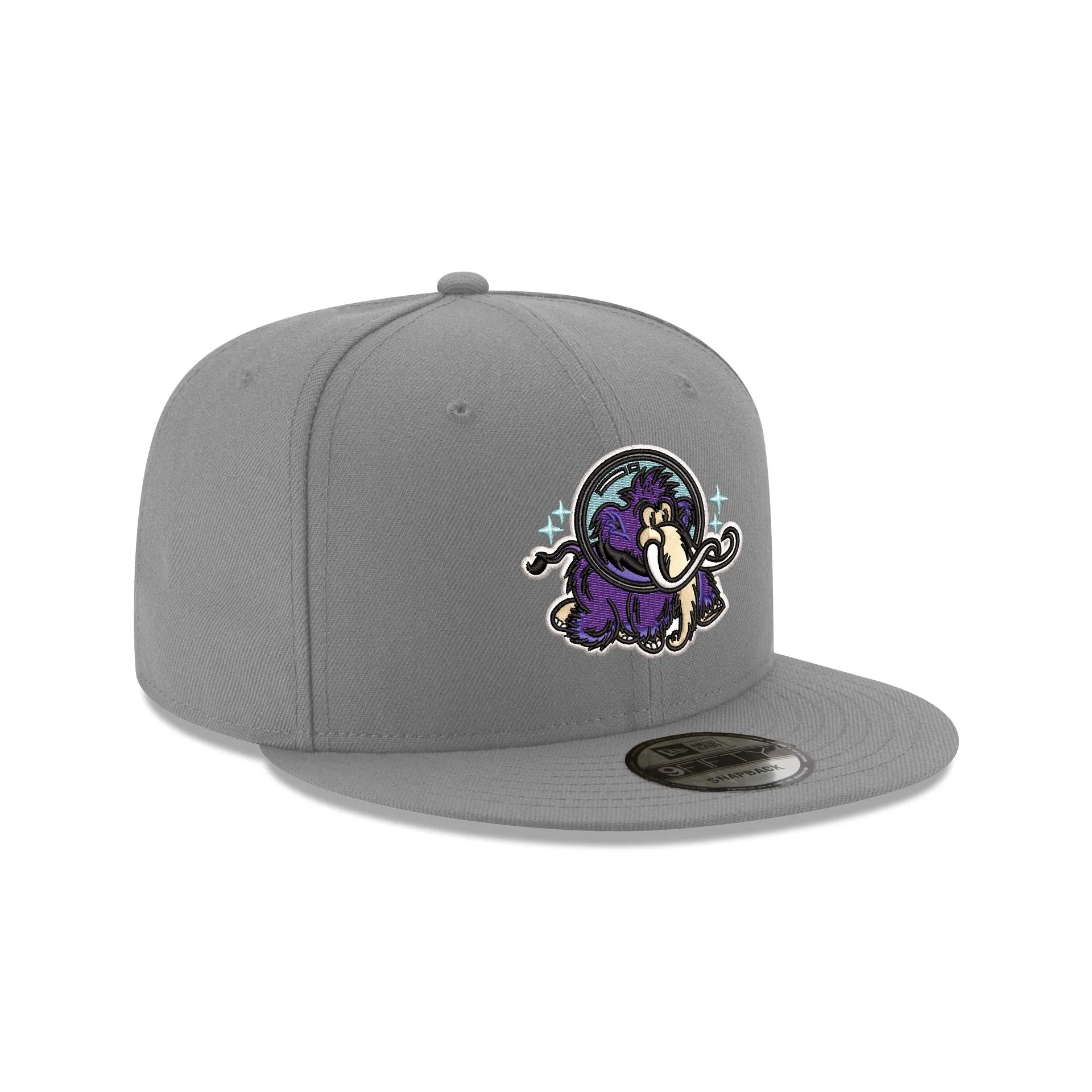Erie Moon Mammoths Gray 9FIFTY Snapback Hat sold by New Era product image thumbnail 3