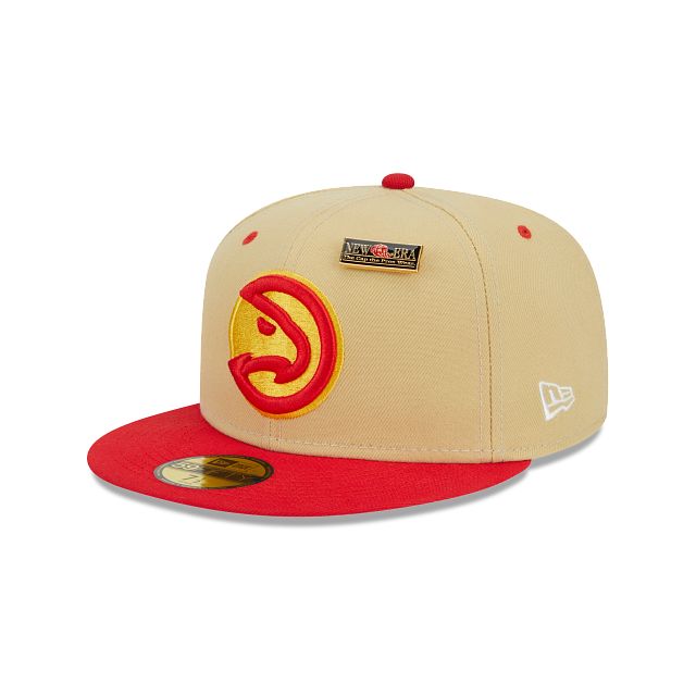 Atlanta Hawks Tan 59FIFTY Fitted Hat sold by New Era product image thumbnail 3