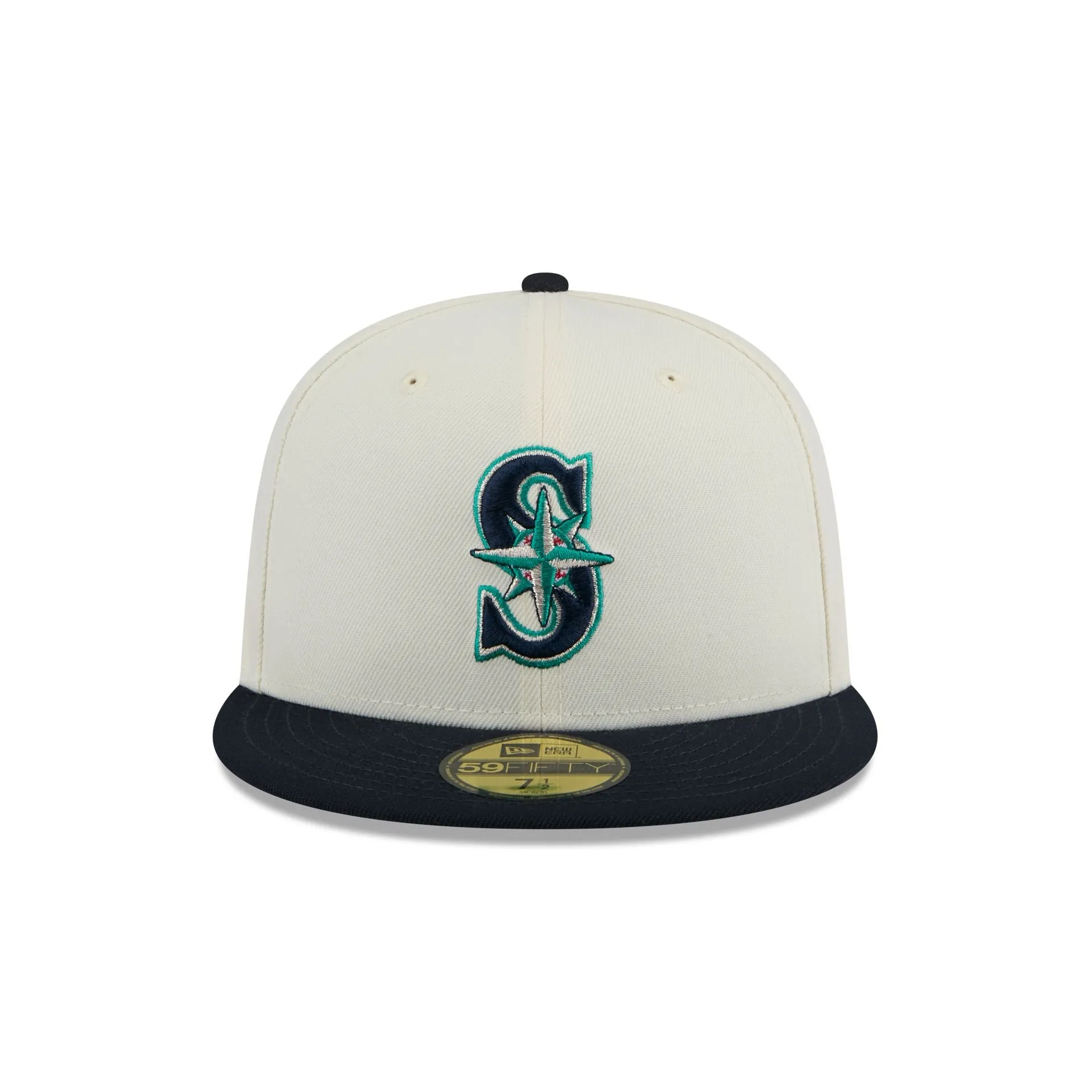 Seattle Mariners Chrome 59FIFTY Fitted Hat sold by New Era product image thumbnail 2