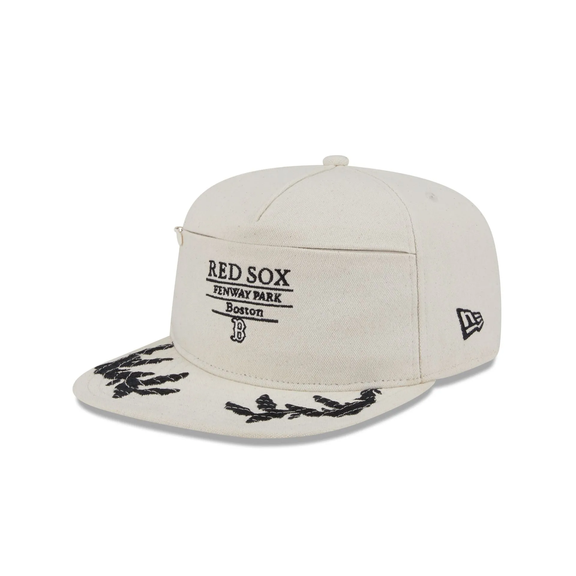 Boston Red Sox Front Zip 59FIFTY A-Frame Fitted Hat sold by New Era product image thumbnail 3
