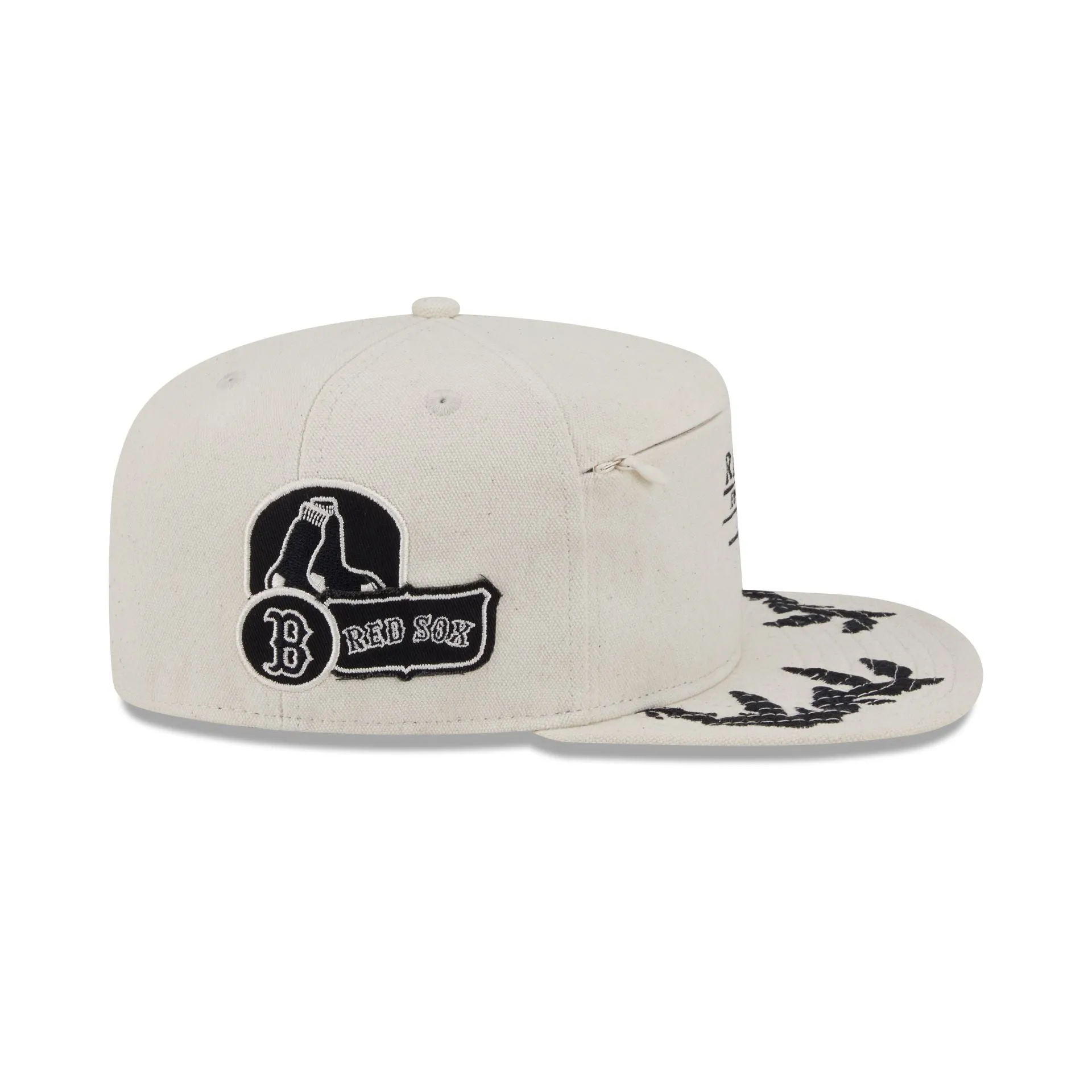 Boston Red Sox Front Zip 59FIFTY A-Frame Fitted Hat sold by New Era product image thumbnail 4