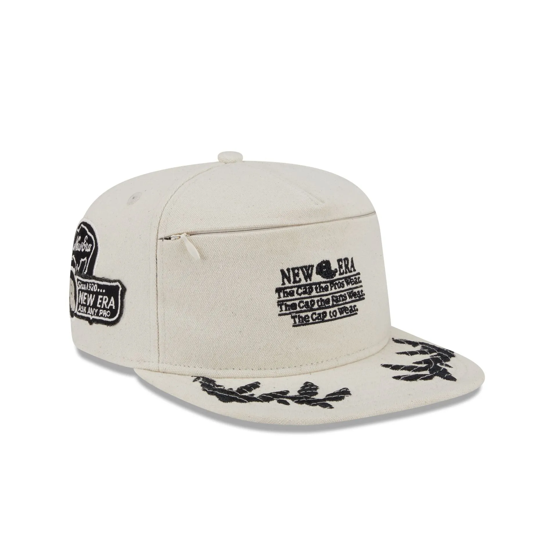 New Era Cap Front Zip 59FIFTY A-Frame Fitted Hat sold by New Era