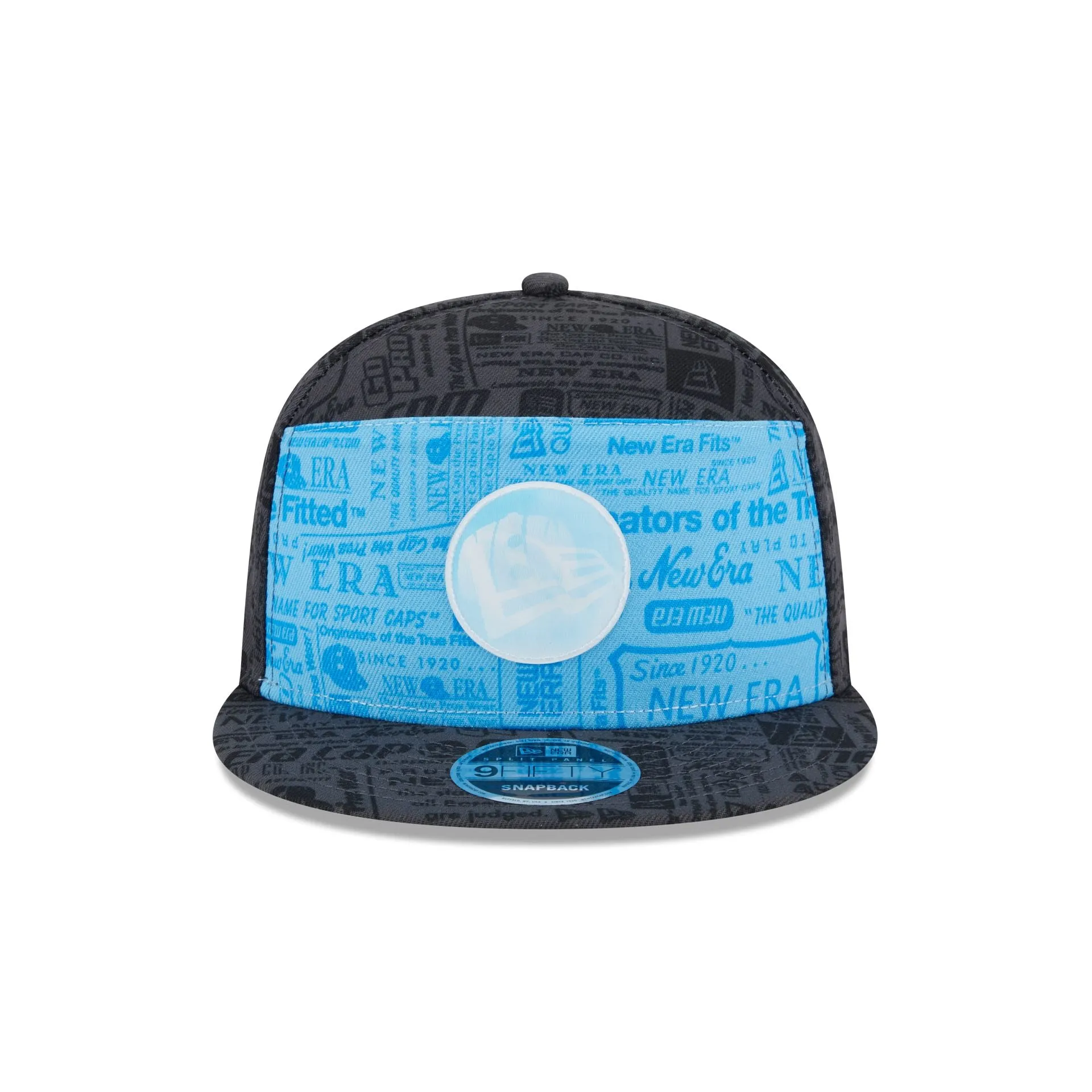 New Era Cap Cerulean Blue Split Panel 9FIFTY Snapback sold by New Era product image thumbnail 2