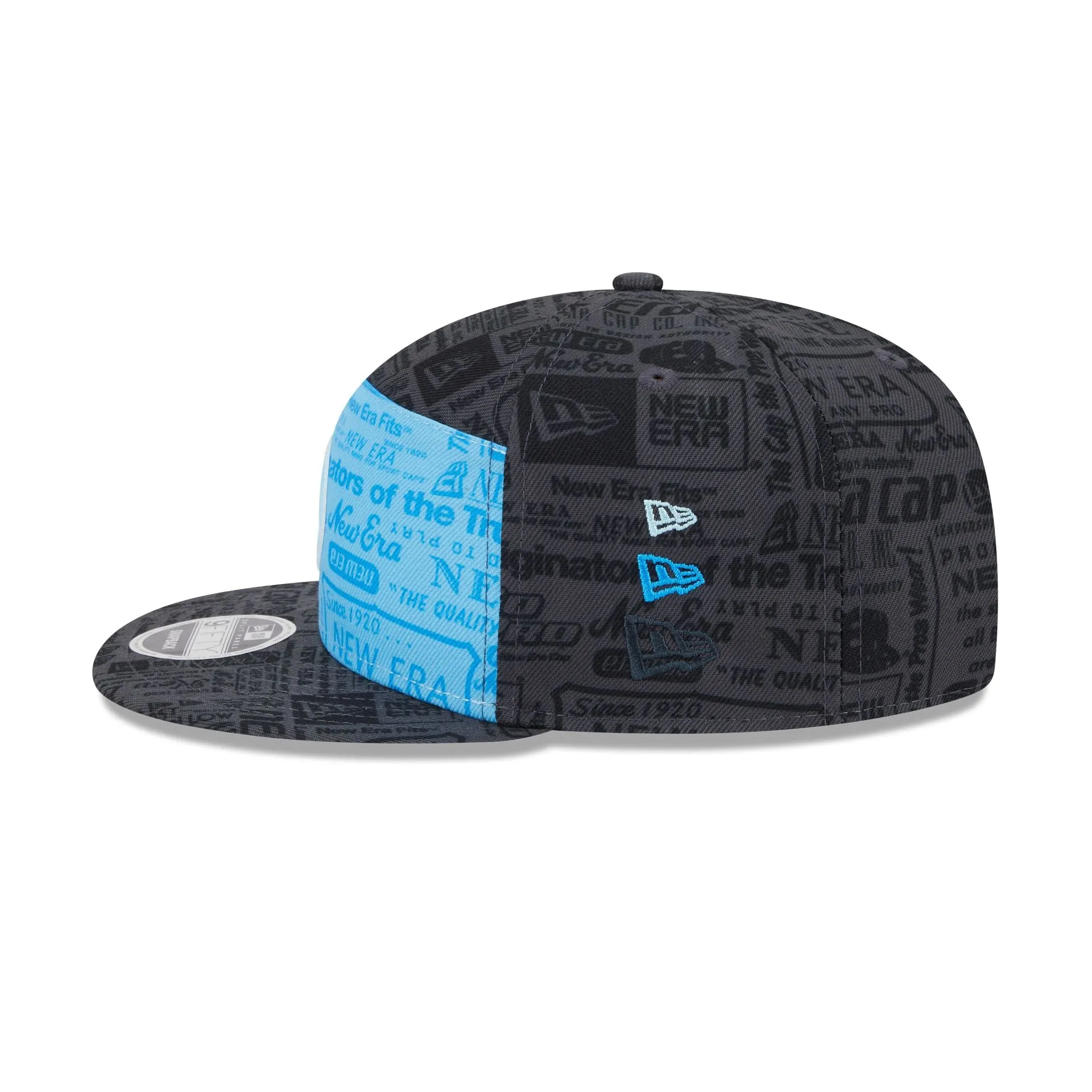 New Era Cap Cerulean Blue Split Panel 9FIFTY Snapback sold by New Era product image thumbnail 4