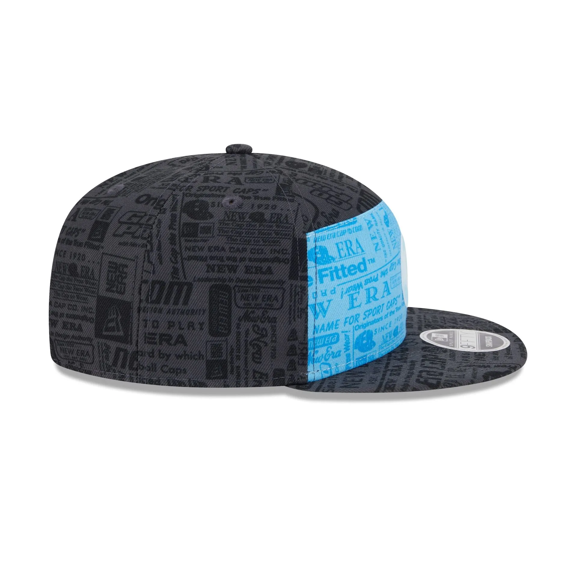 New Era Cap Cerulean Blue Split Panel 9FIFTY Snapback sold by New Era product image thumbnail 5