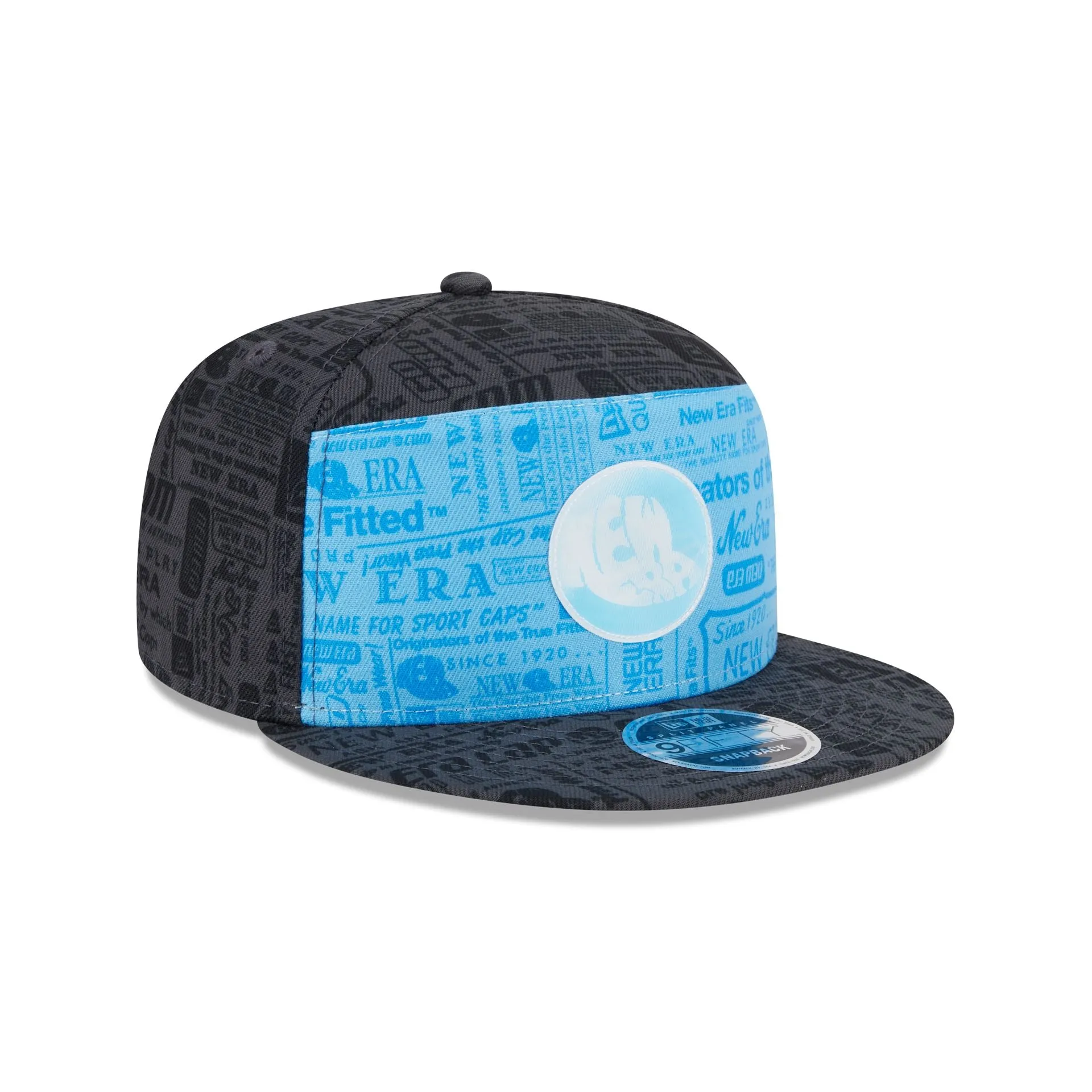New Era Cap Cerulean Blue Split Panel 9FIFTY Snapback sold by New Era product image thumbnail 3