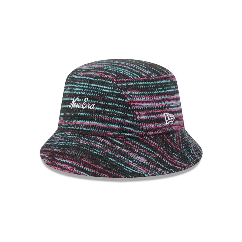 New Era Cap Vice Blue Knit Bucket Hat sold by New Era
