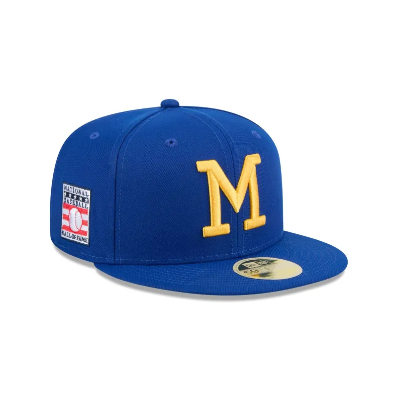 Milwaukee Brewers Hall of Fame 2025 59FIFTY Fitted Hat sold by New Era