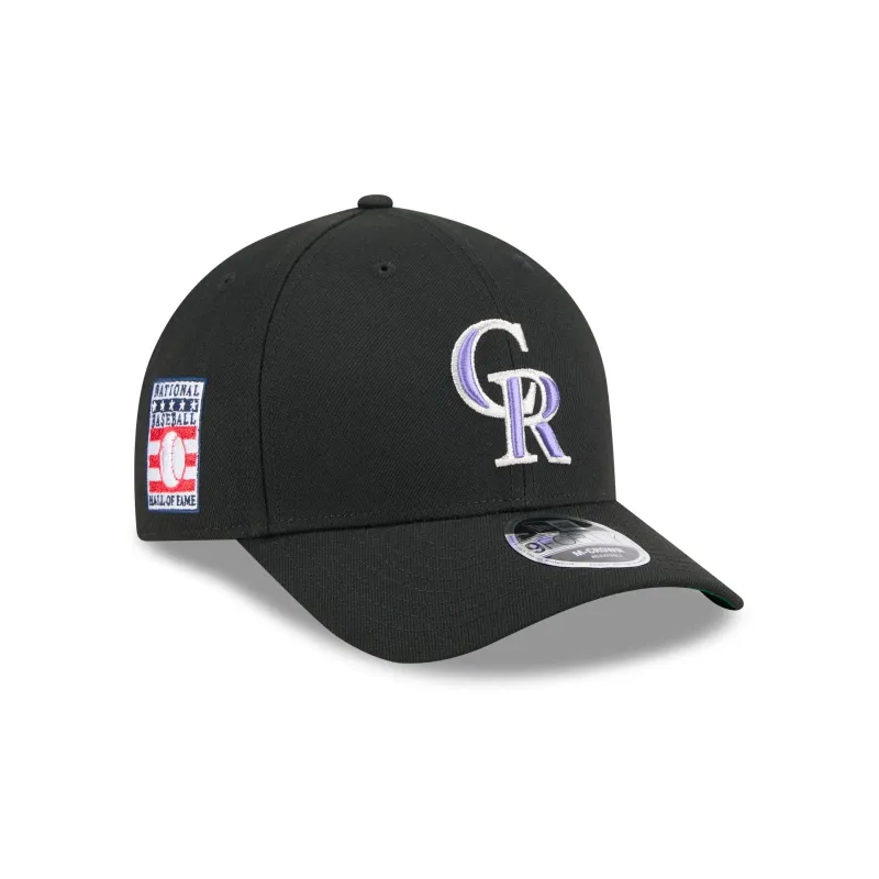 Colorado Rockies Hall of Fame 2025 9FORTY M-Crown Snapback Hat sold by New Era