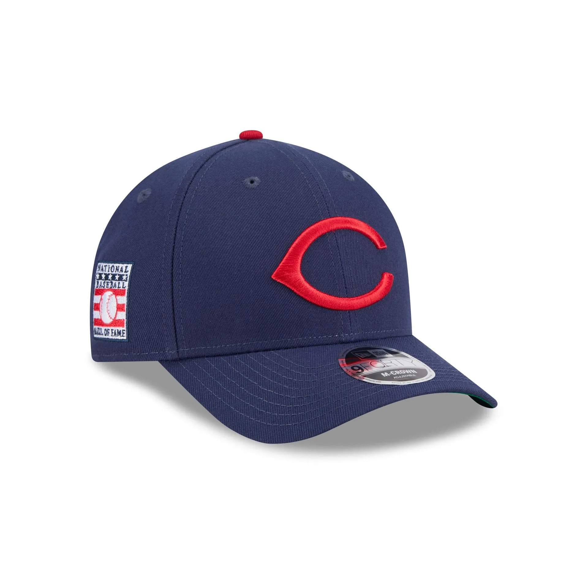 Cincinnati Reds Hall of Fame 2025 9FORTY M-Crown Snapback Hat sold by New Era