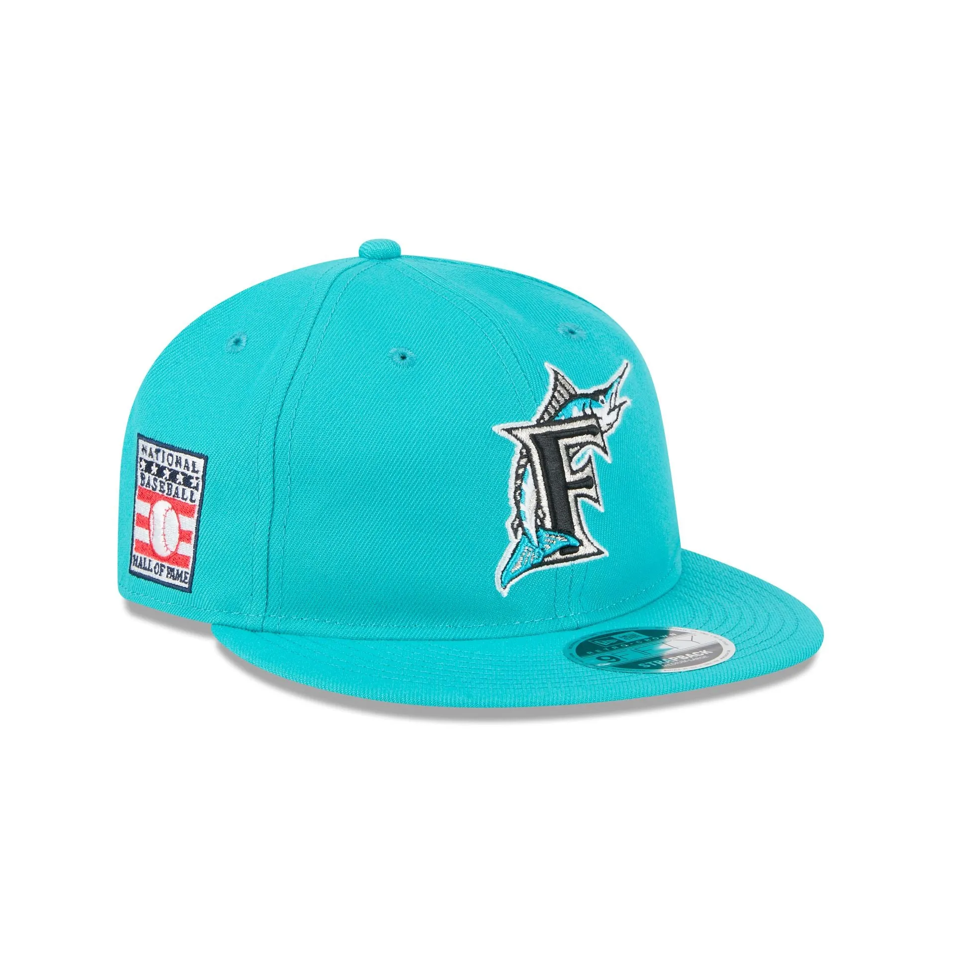 Miami Marlins Hall of Fame 2025 Retro Crown 9FIFTY Snapback Hat sold by New Era
