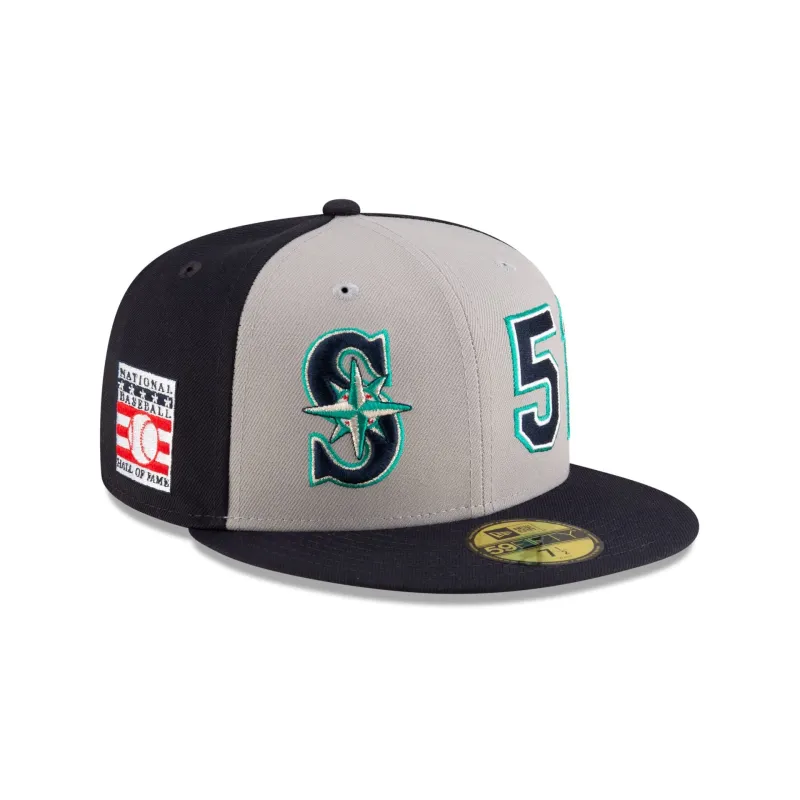 Seattle Mariners Hall of Fame 2025 Ichiro Suzuki Two-Tone 59FIFTY Fitted Hat sold by New Era