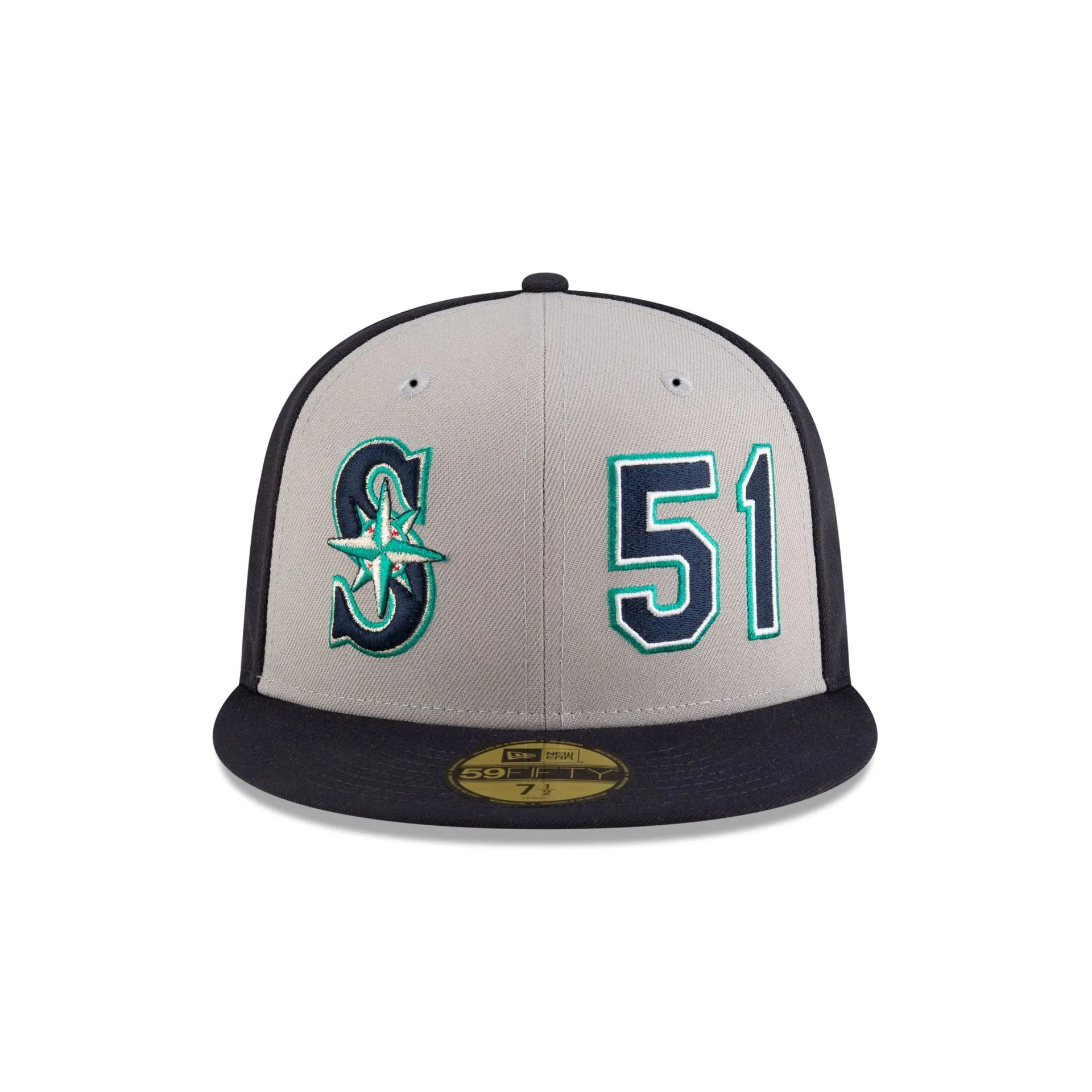Seattle Mariners Hall of Fame 2025 Ichiro Suzuki Two-Tone 59FIFTY Fitted Hat sold by New Era product image thumbnail 2