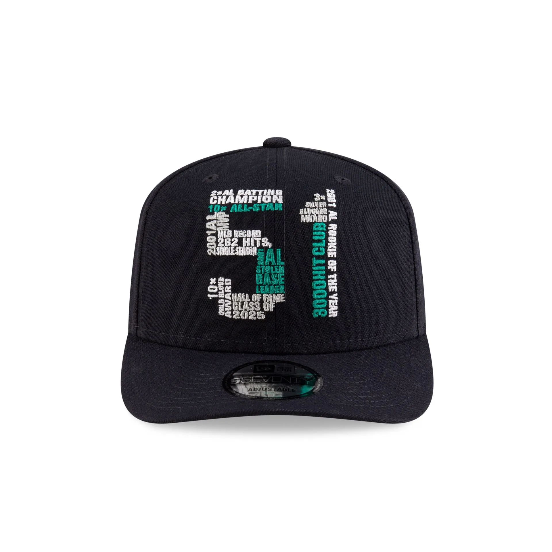 Seattle Mariners Hall of Fame 2025 Ichiro Suzuki 9SEVENTY Stretch-Snap Hat sold by New Era product image thumbnail 2