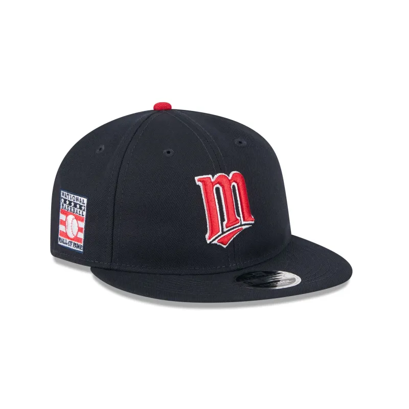 Minnesota Twins Hall of Fame 2025 Retro Crown 9FIFTY Snapback Hat sold by New Era