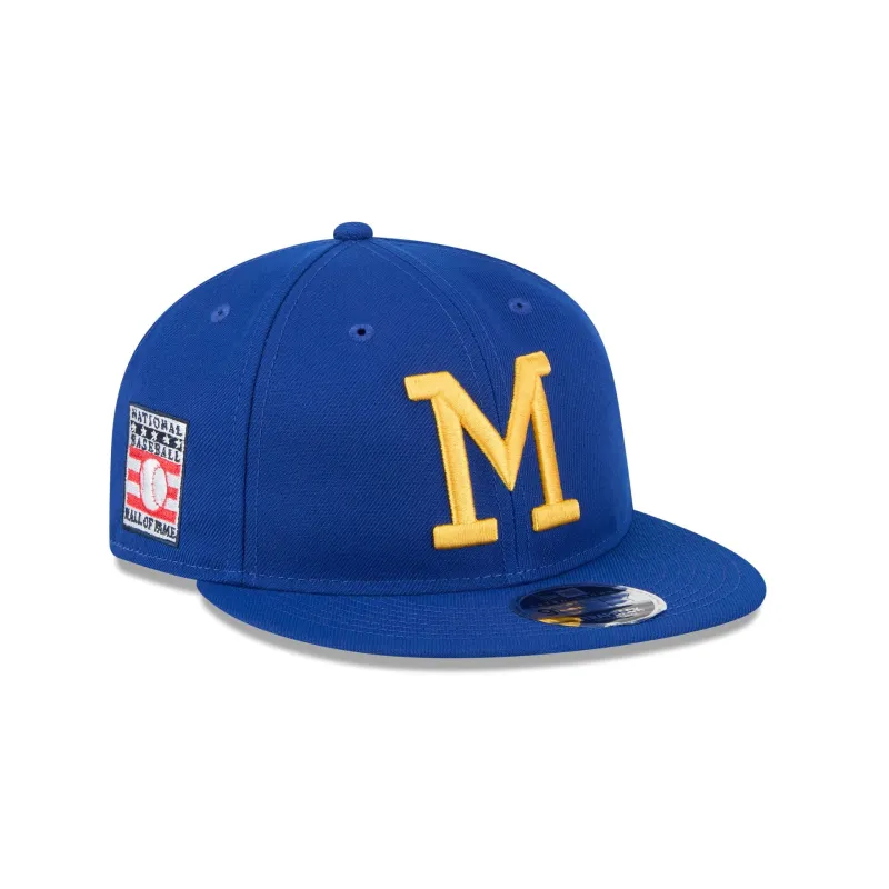 Milwaukee Brewers Hall of Fame 2025 Retro Crown 9FIFTY Snapback Hat sold by New Era