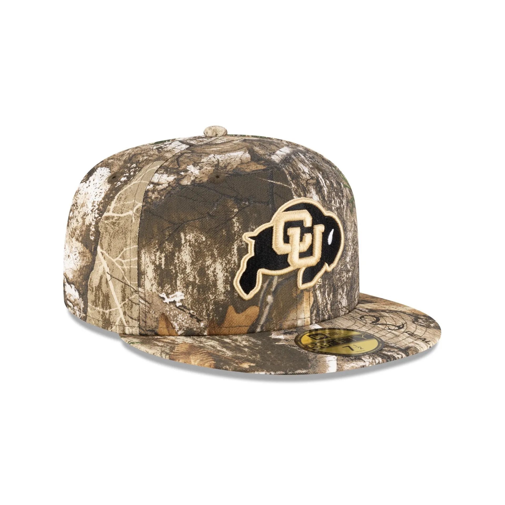 Colorado Buffaloes Tan Terry Realtree 59FIFTY Fitted Hat sold by New Era product image thumbnail 3