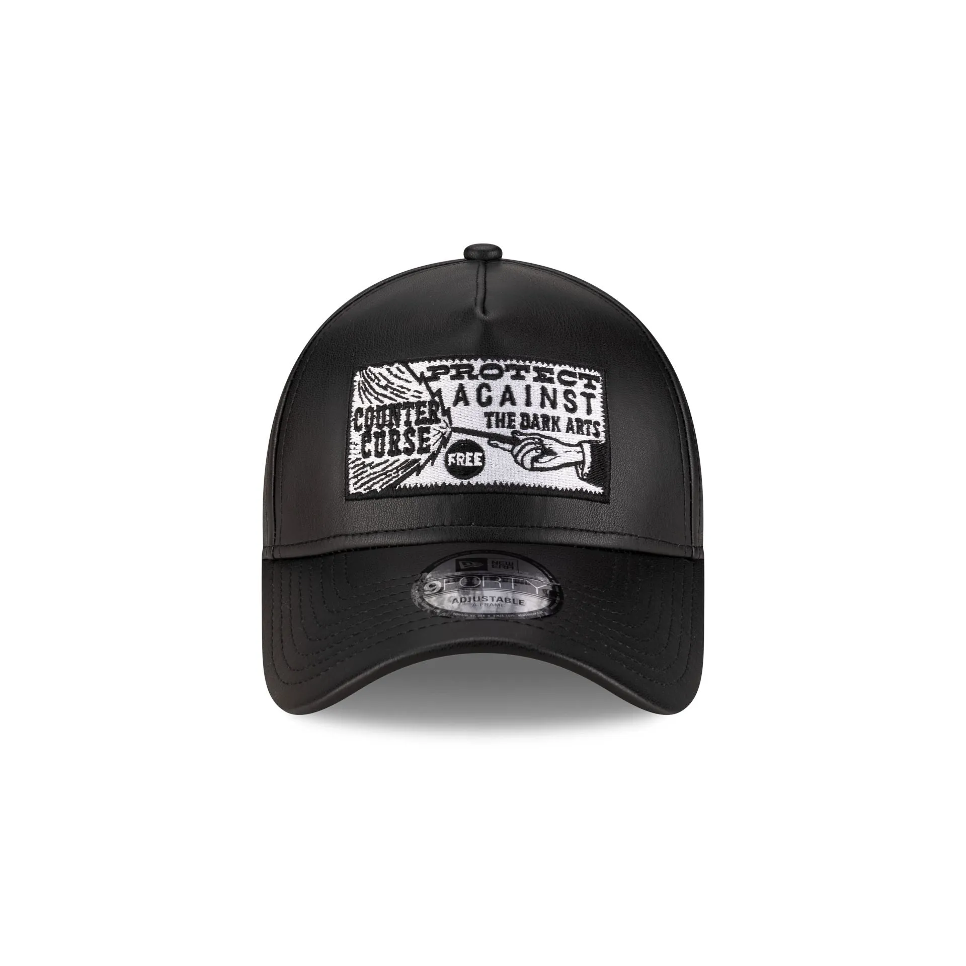 Harry Potter Dark Arts Faux Leather 9FORTY A-Frame Snapback Hat sold by New Era product image thumbnail 2