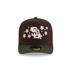 Just Caps Cherry Blossom San Diego Padres 59FIFTY A-Frame Fitted Hat sold by New Era