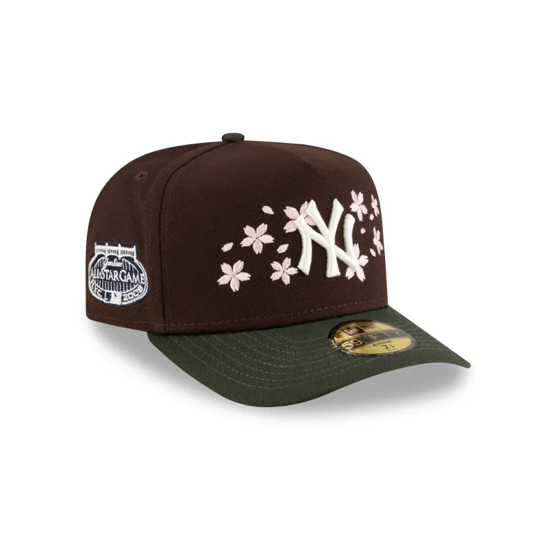 Just Caps Cherry Blossom New York Yankees 59FIFTY A-Frame Fitted Hat sold by New Era