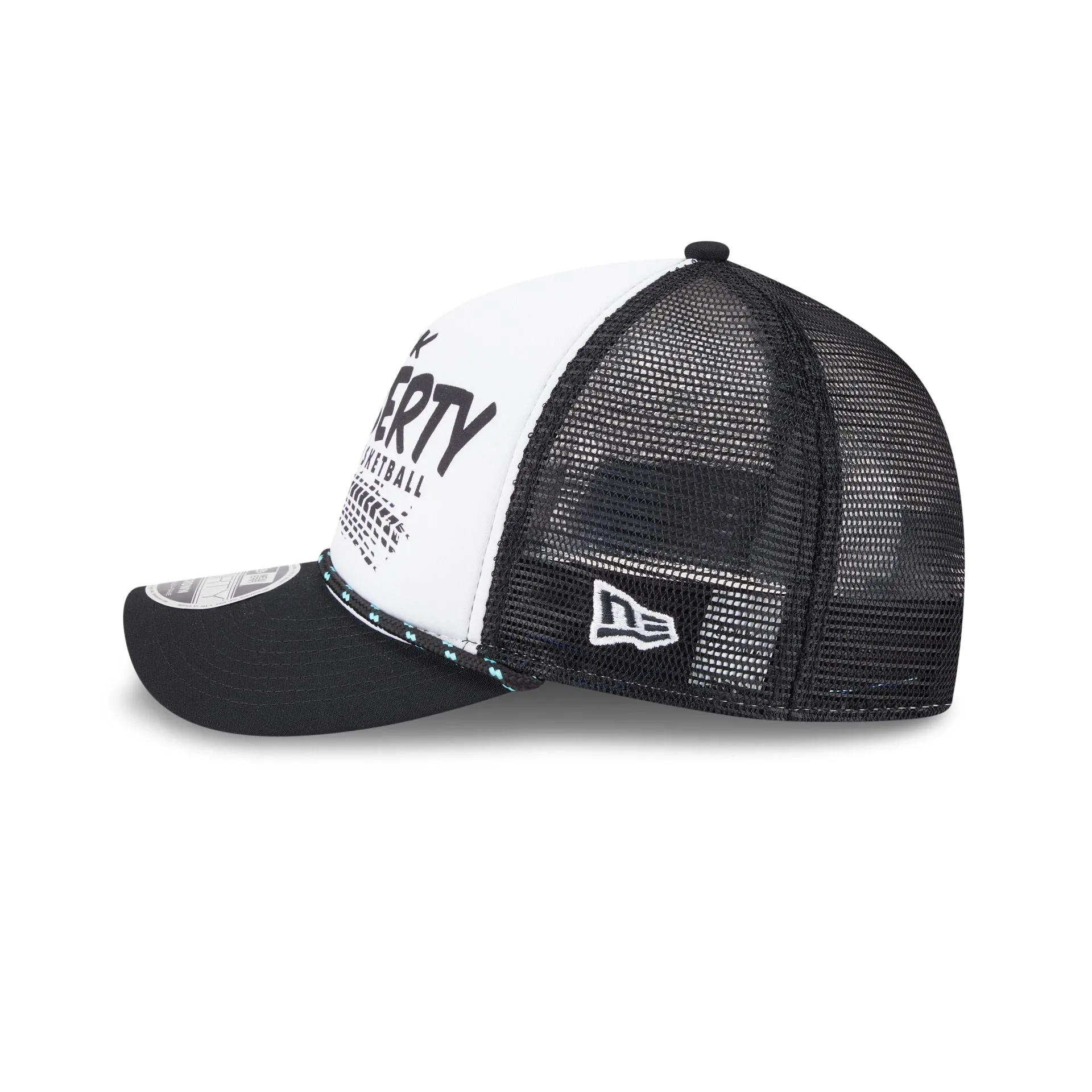 New York Liberty 2025 All-Star Game 9FORTY M-Crown A-Frame Trucker Hat sold by New Era product image thumbnail 4