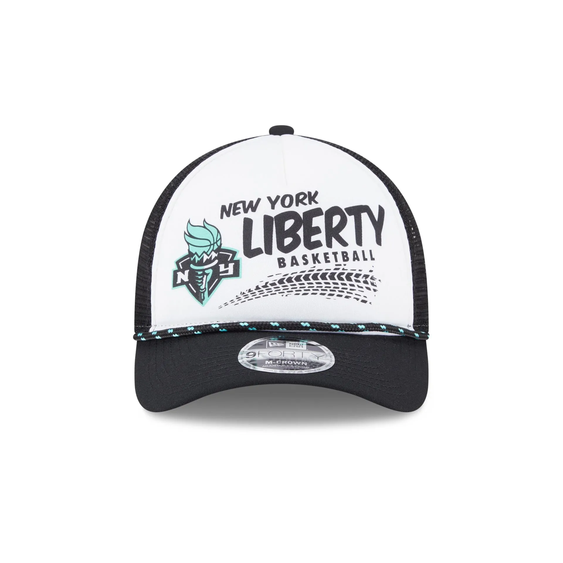 New York Liberty 2025 All-Star Game 9FORTY M-Crown A-Frame Trucker Hat sold by New Era product image thumbnail 2