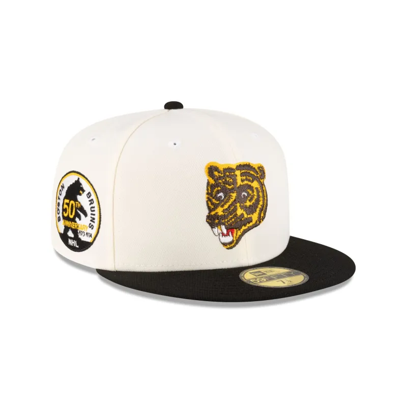 Boston Bruins Historic Bear 59FIFTY Fitted Hat sold by New Era