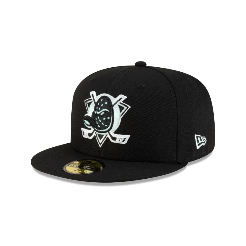 Anaheim Ducks Seaglass X-Ray 59FIFTY Fitted Hat sold by New Era
