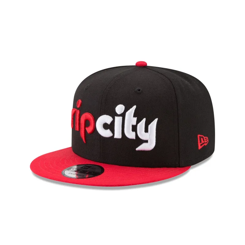 Portland Trail Blazers Basic Two Tone 9FIFTY Snapback Hat sold by New Era