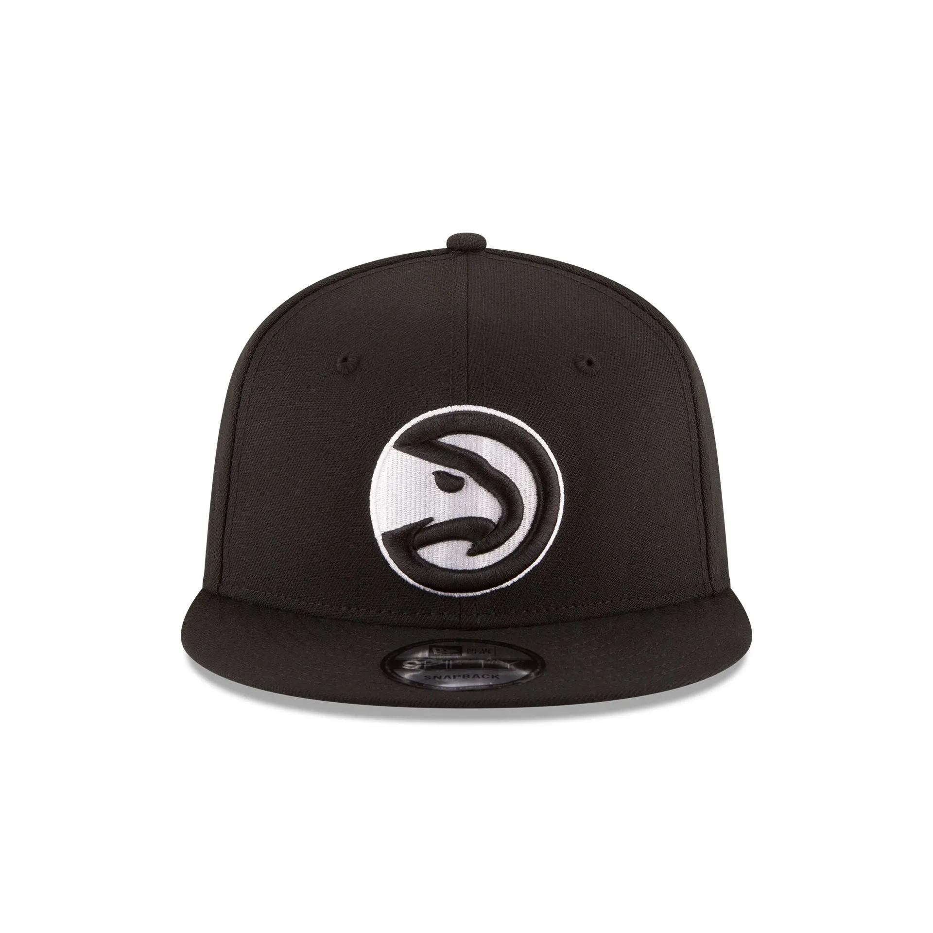 Atlanta Hawks Basic Black & White 9FIFTY Snapback Hat sold by New Era product image thumbnail 2