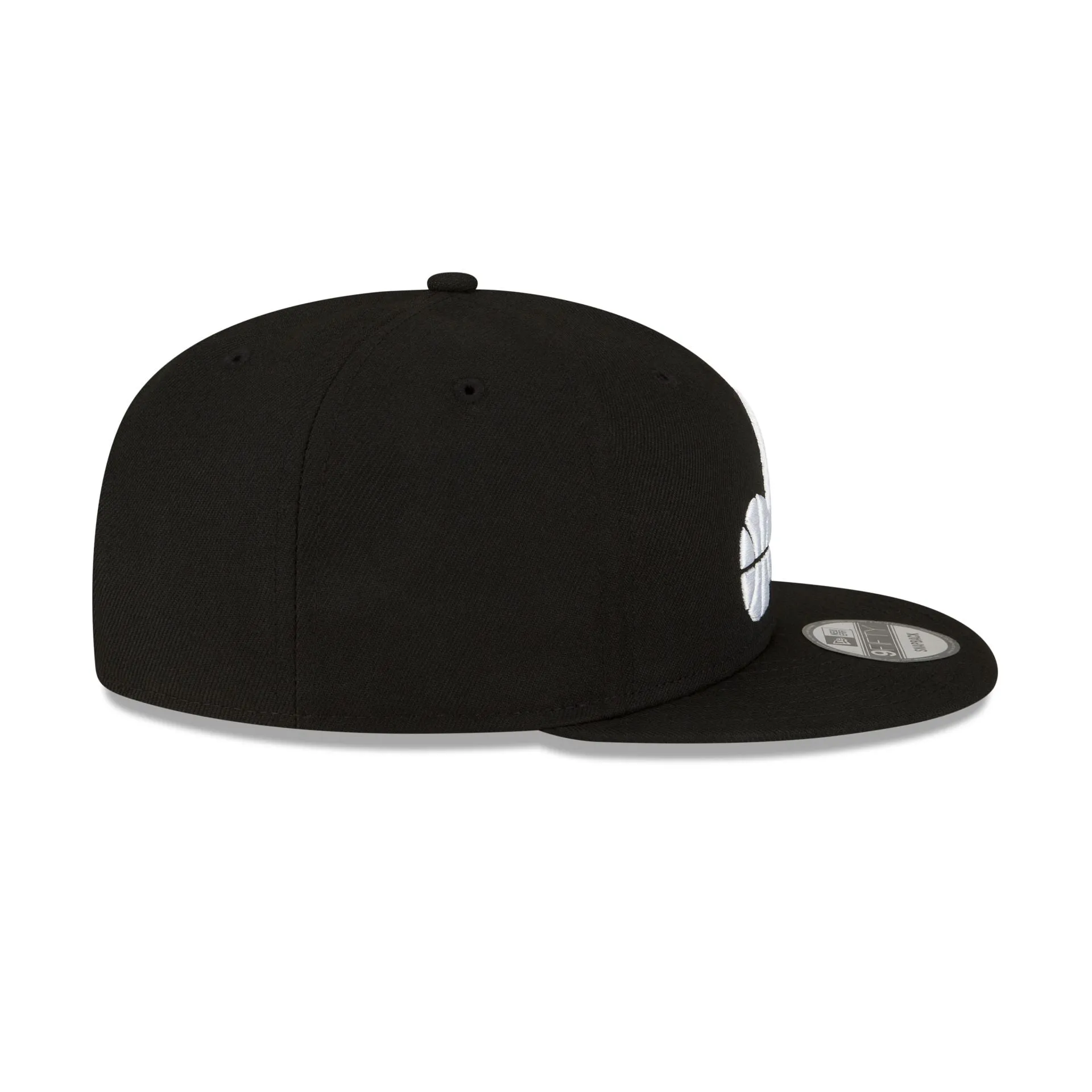 Utah Jazz Basic Black & White 9FIFTY Snapback Hat sold by New Era product image thumbnail 5