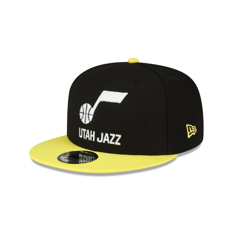 Utah Jazz Basic Two Tone 9FIFTY Snapback Hat sold by New Era