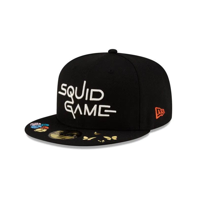 Squid Game Black 59FIFTY Fitted Hat sold by New Era