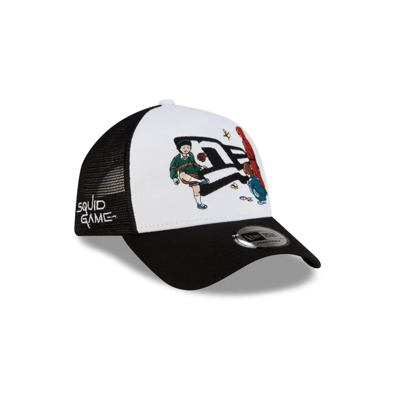 Squid Game 9FORTY A-Frame Trucker Hat sold by New Era