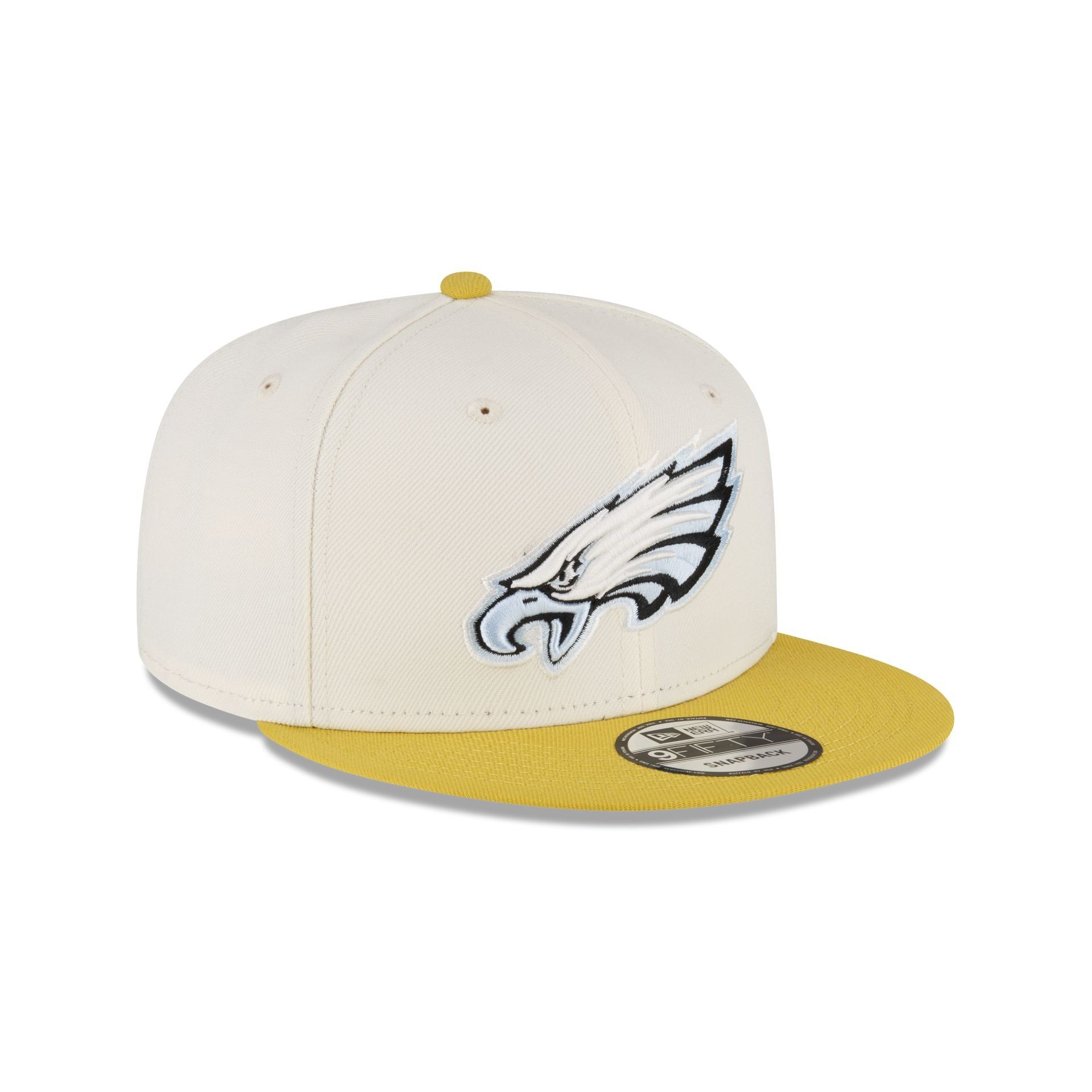 Philadelphia Eagles Chartreuse Chrome 9FIFTY Snapback Hat sold by New Era product image thumbnail 3