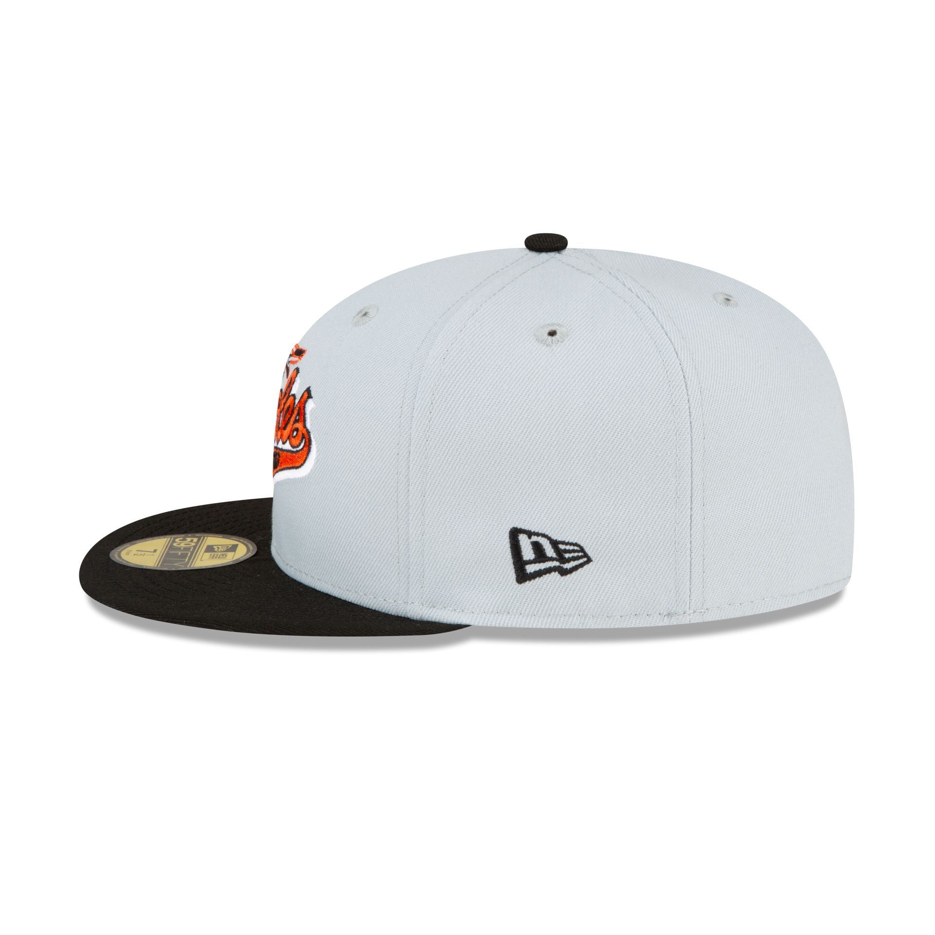 Bluefield Orioles Gray 59FIFTY Fitted Hat sold by New Era product image thumbnail 4