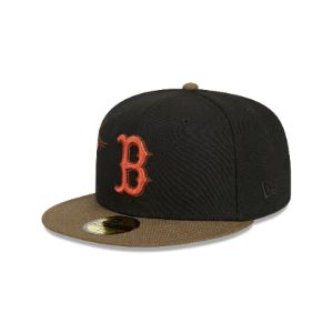 Boston Red Sox Rustic Fall 59FIFTY Fitted Hat sold by New Era