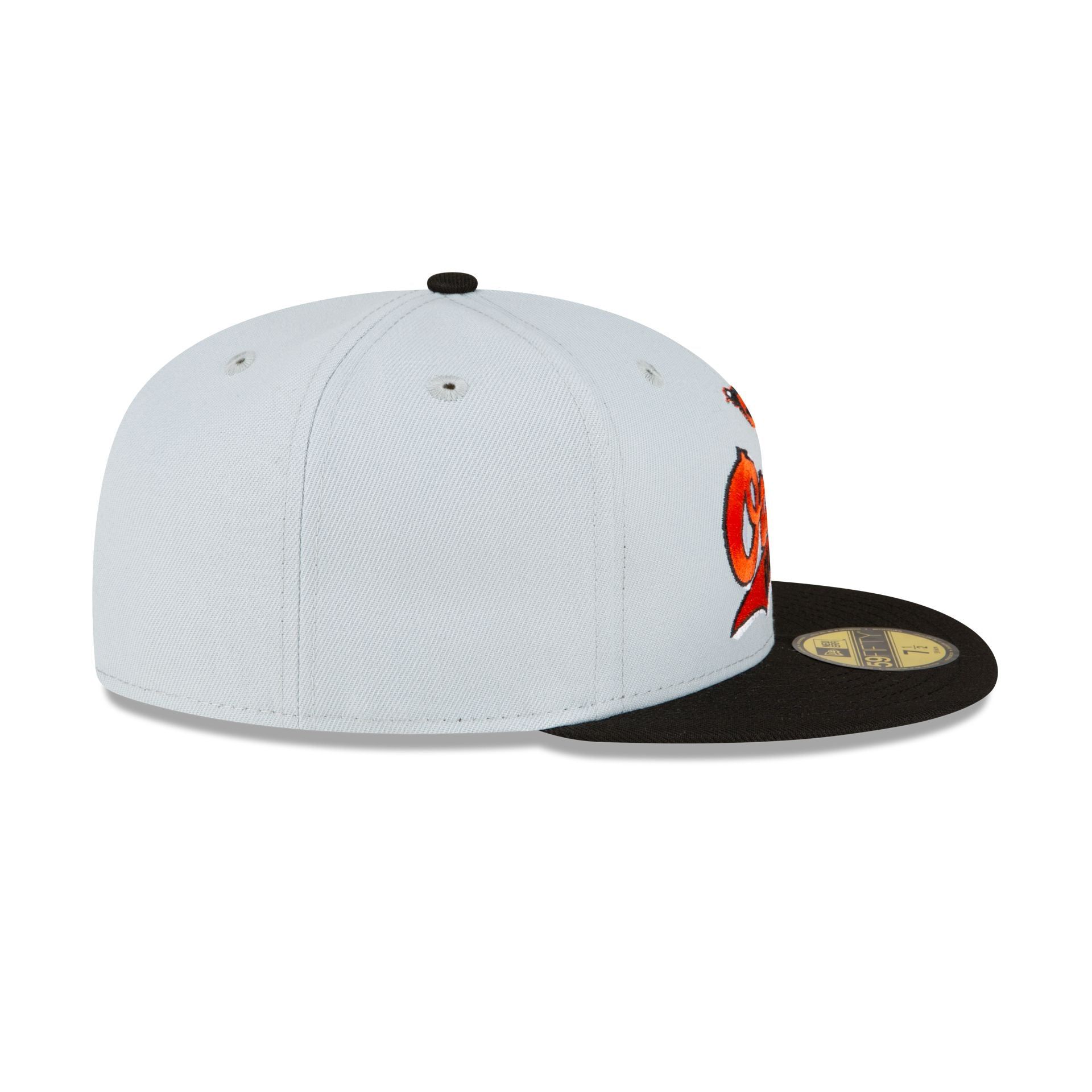 Bluefield Orioles Gray 59FIFTY Fitted Hat sold by New Era product image thumbnail 5