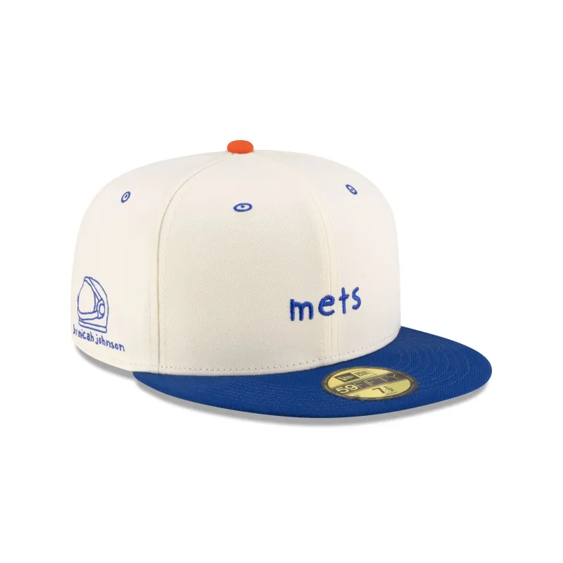Micah Johnson x New York Mets Script 59FIFTY Fitted Hat sold by New Era
