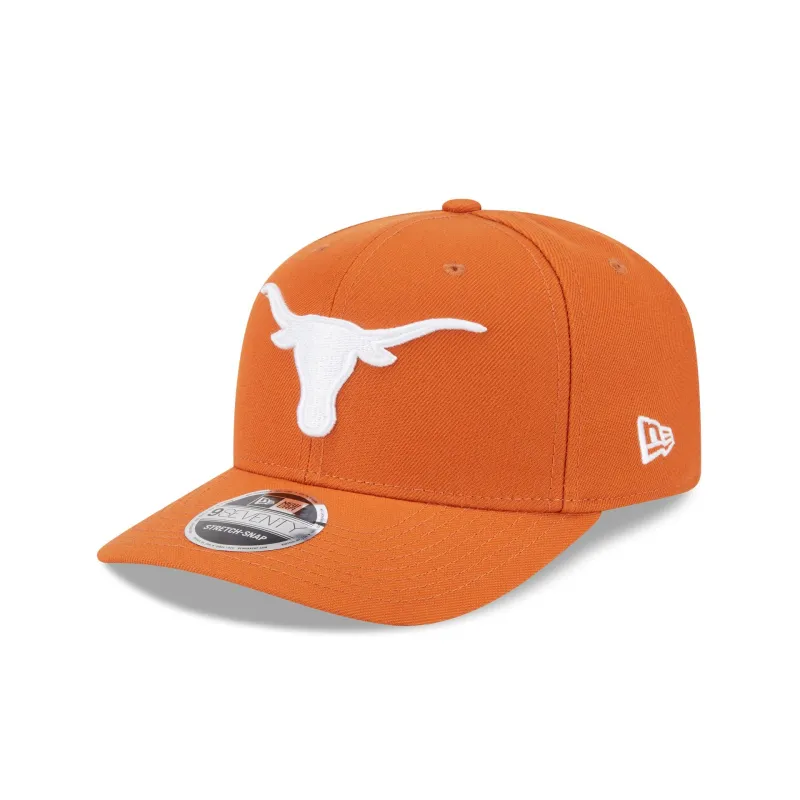 Texas Longhorns Orange Team 9SEVENTY Stretch-Snap Hat sold by New Era
