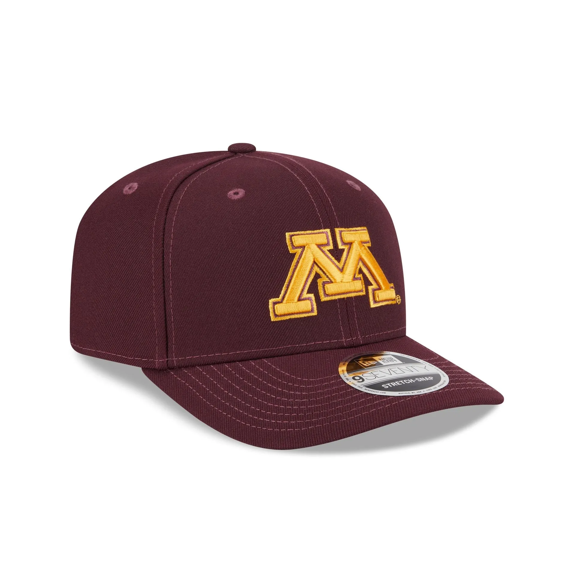 Minnesota Golden Gophers Team 9SEVENTY Stretch-Snap Hat sold by New Era product image thumbnail 3