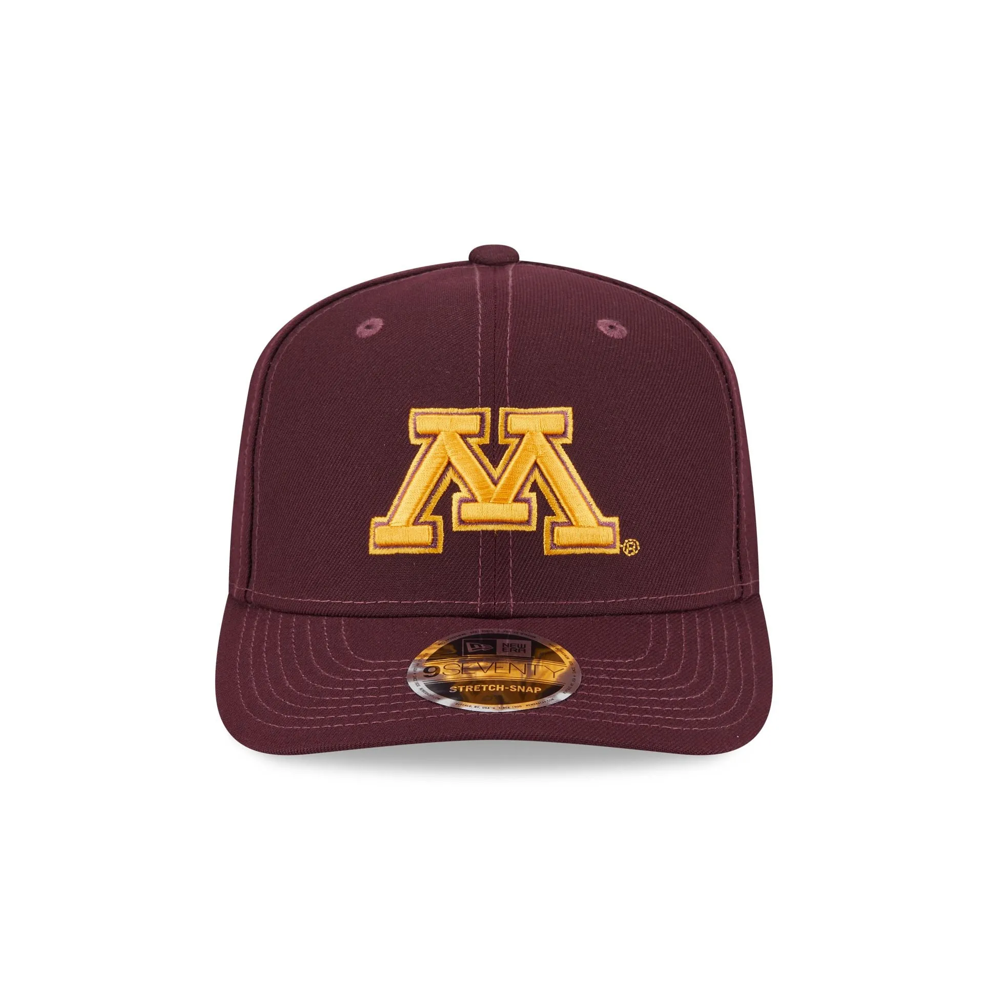 Minnesota Golden Gophers Team 9SEVENTY Stretch-Snap Hat sold by New Era product image thumbnail 2