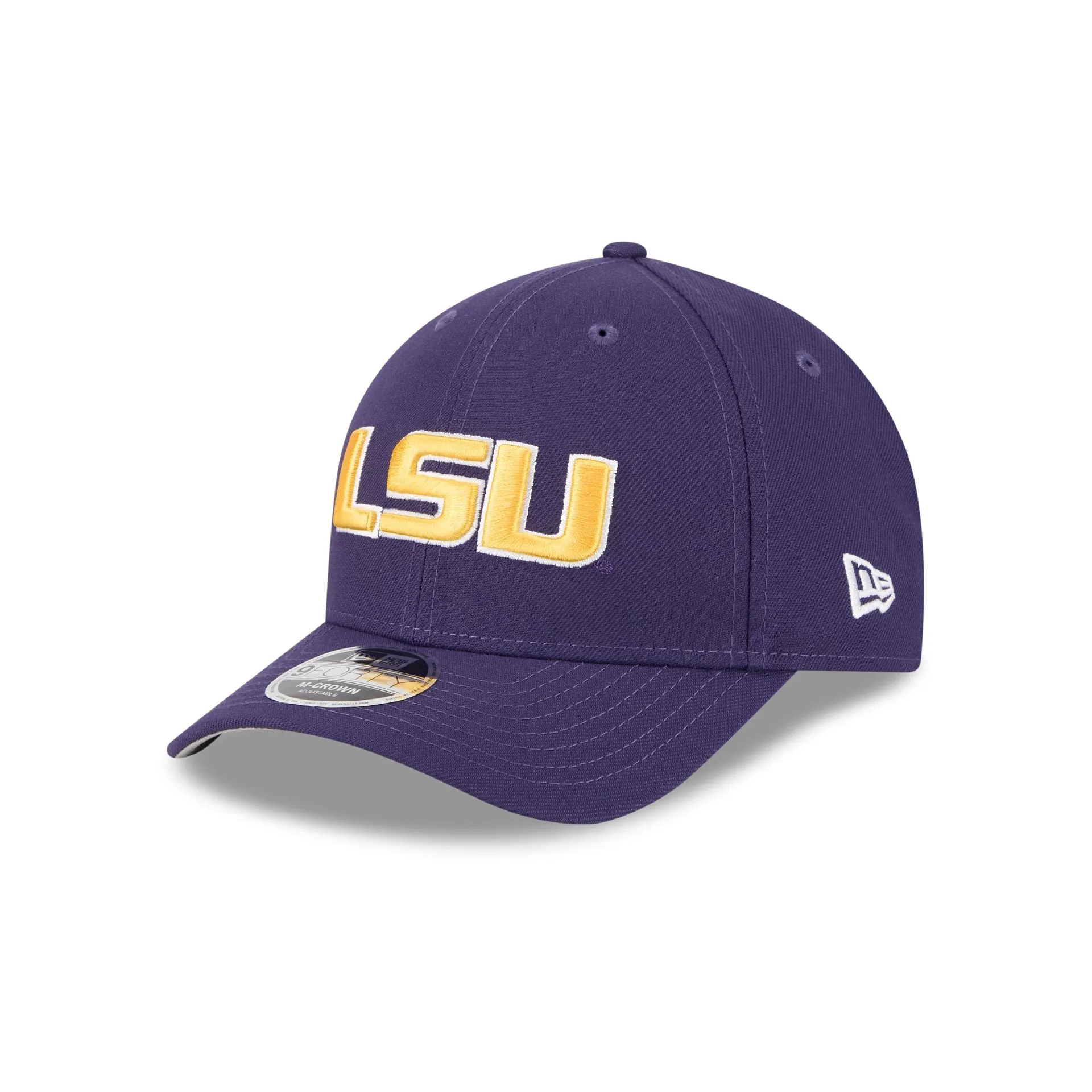 LSU TIGERS Team 9FORTY M-Crown Snapback Hat sold by New Era