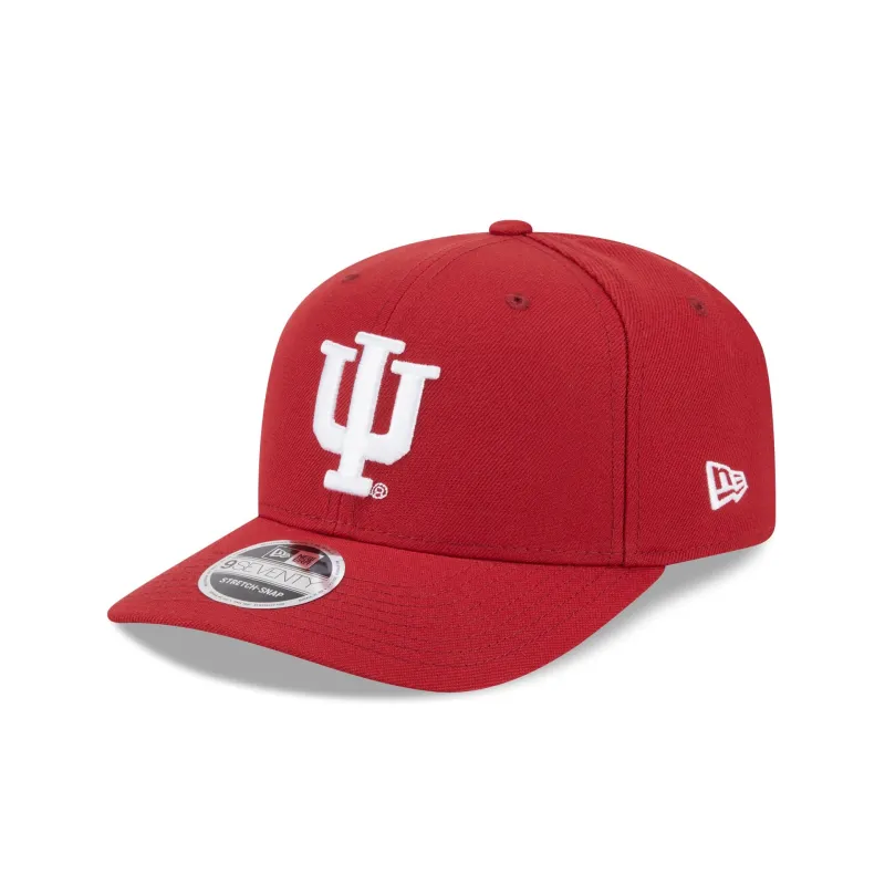 Indiana Hoosiers Team 9SEVENTY Stretch-Snap Hat sold by New Era