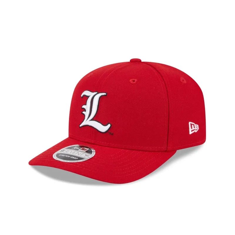 Louisville Cardinals Team 9SEVENTY Stretch-Snap Hat sold by New Era
