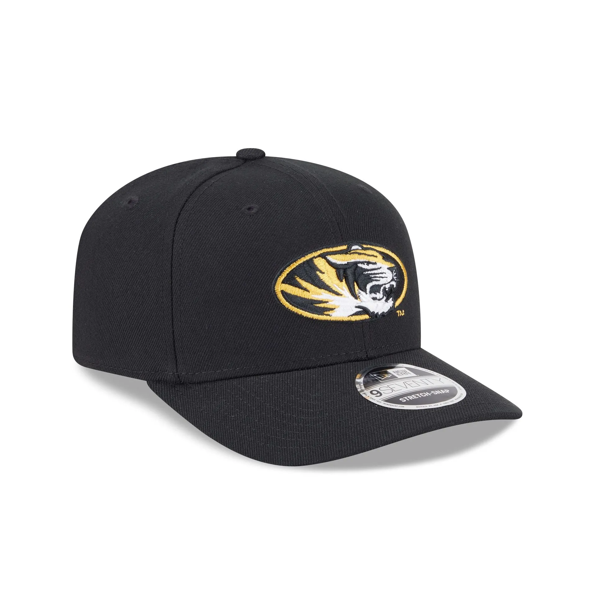 Missouri Tigers Team 9SEVENTY Stretch-Snap Hat sold by New Era product image thumbnail 3