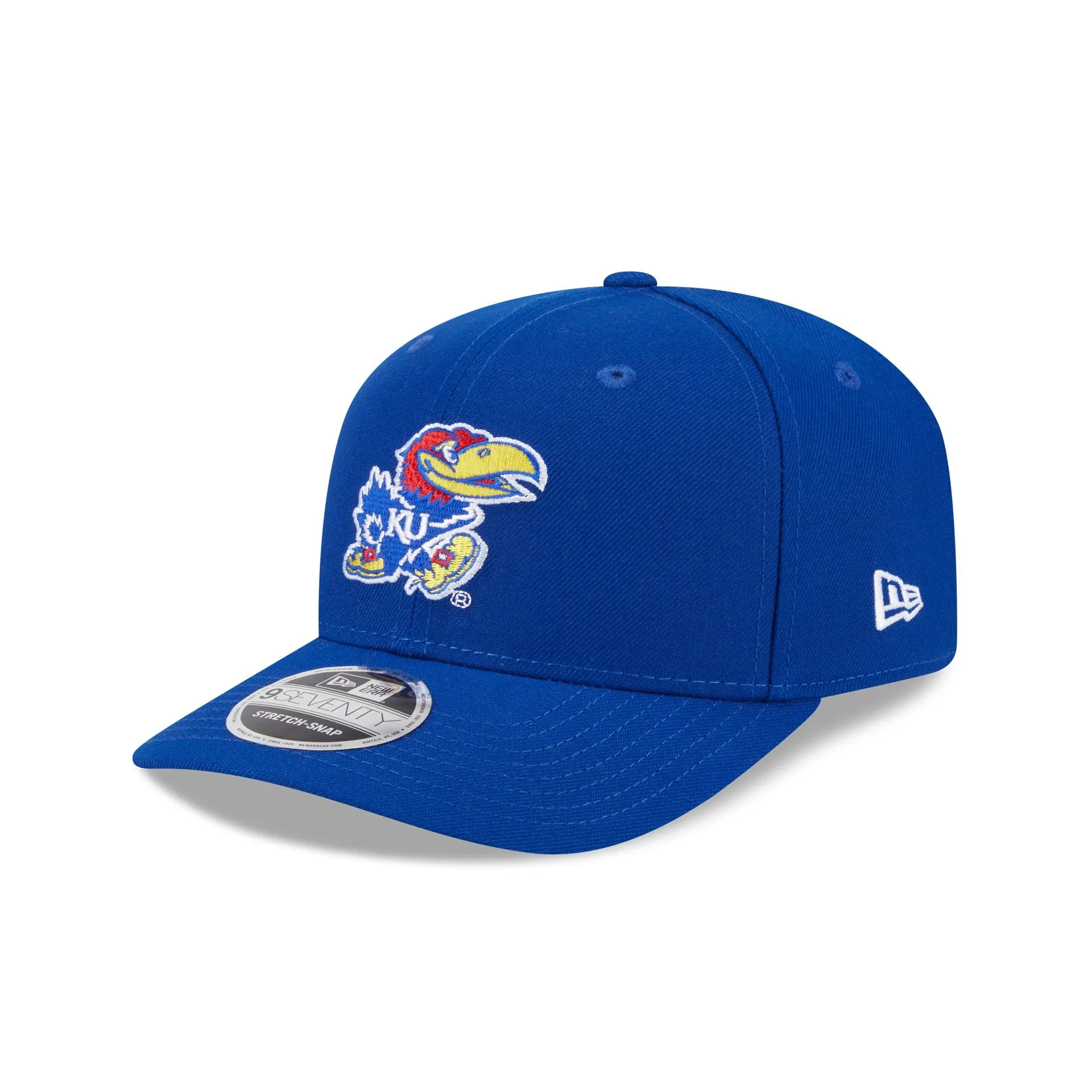 Kansas Jayhawks Team 9SEVENTY Stretch-Snap Hat sold by New Era