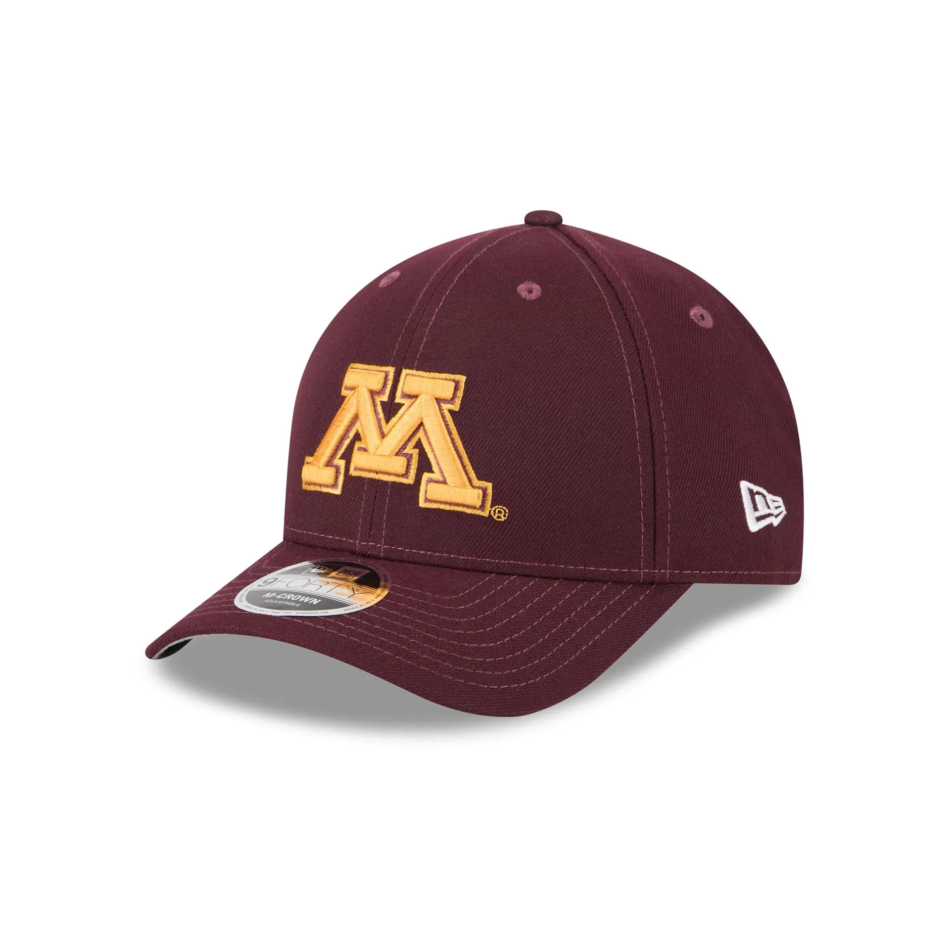Minnesota Golden Gophers Team 9FORTY M-Crown Snapback Hat sold by New Era