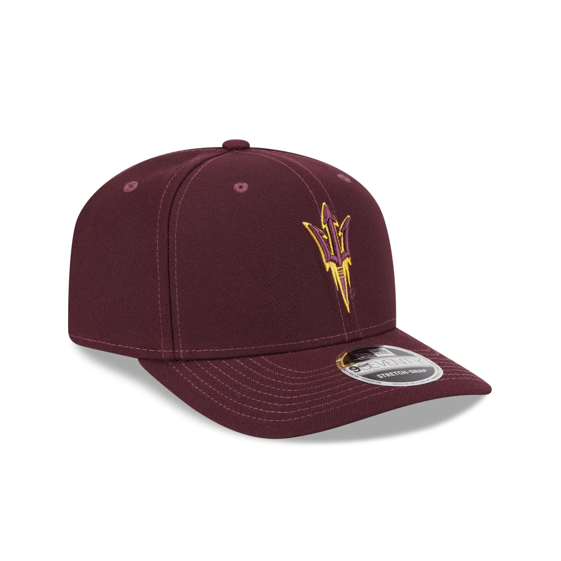 Arizona State Sun Devils Team 9SEVENTY Stretch-Snap Hat sold by New Era product image thumbnail 3